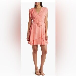 Size 12-Brand new with tag Tommy Hilfiger Island Medallion Ruffle Dress.